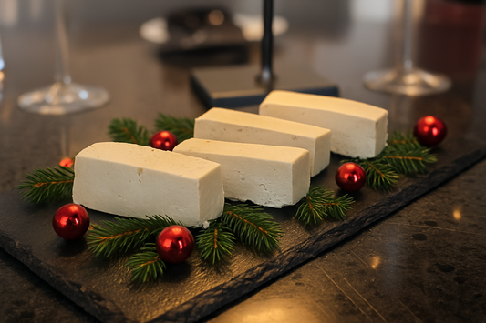 Quatre Parfaits de Foie Gras Cognac et érable.