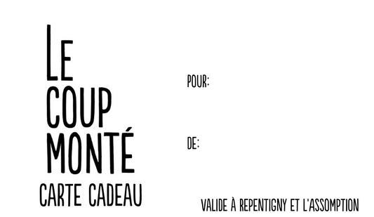 Carte Cadeau Bistro Le Coup Monté